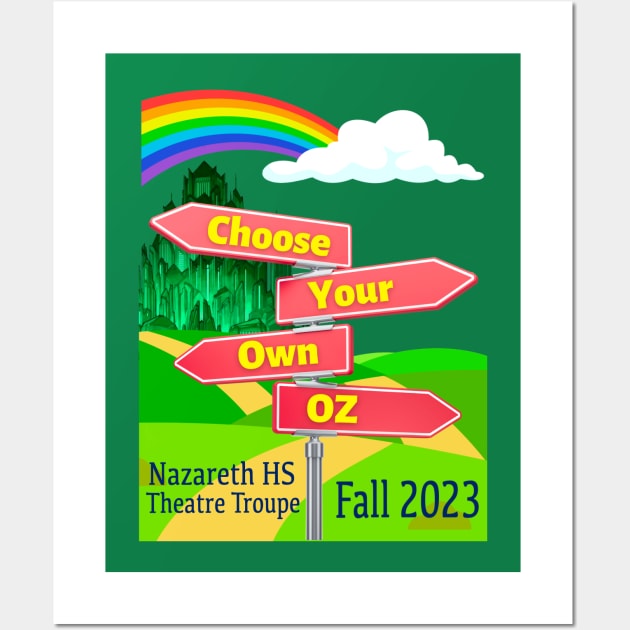 Choose Your Own Oz Option 2 Wall Art by SandyJam